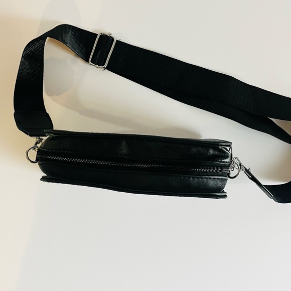 Scream Ghostface Black Crossbody Bag Adjustable Strap - Picture 6 of 8